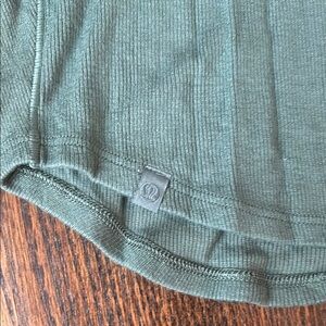 lululemon athletica Olive Green Top